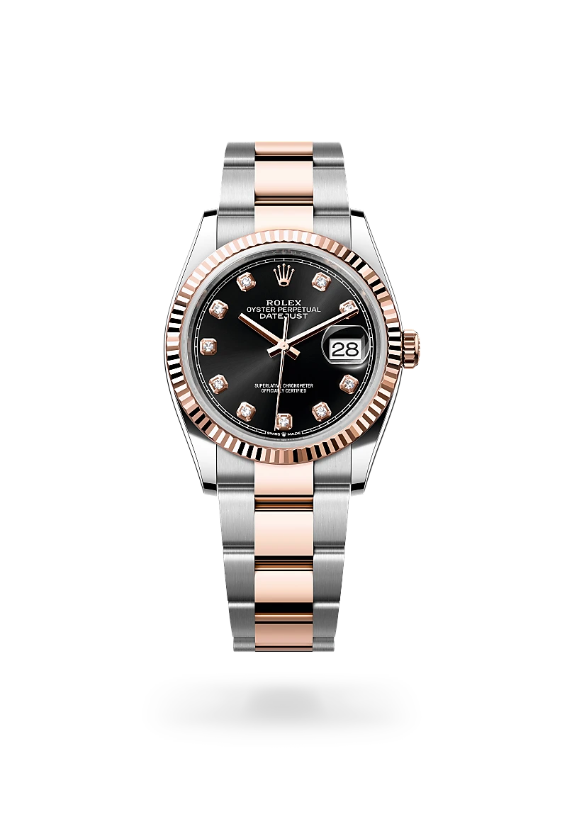 Rolex Datejust 36 Everose Gold Rolesor Oystersteel, M126231-0020
